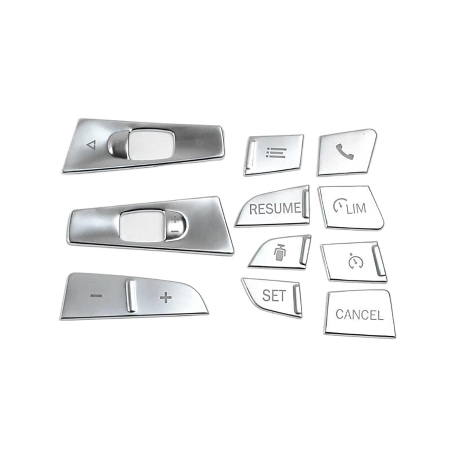 Center Console Panel Dekoration Für 3 Serie G20 2020 Center Konsole Aufkleber Aufkleber Auto Lenkrad Tasten Pailletten Dekoration Abdeckung Trim(11 Pieces) von SISAWUEU