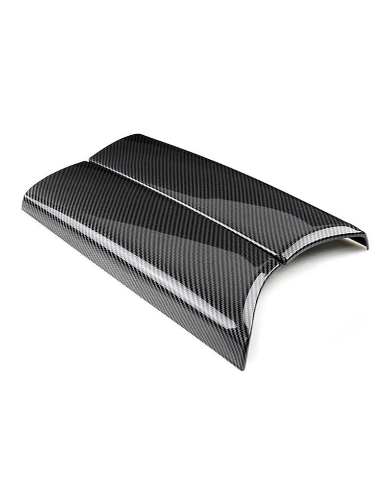 Center Console Panel Dekoration Für Benz Für C Für GLC Klasse Für W205 Für X253 2015-2021 Auto Innen Zubehör Eiche Holz Textur mittelkonsole Armlehne Abdeckung(Carbon Fiber Texture) von SISAWUEU