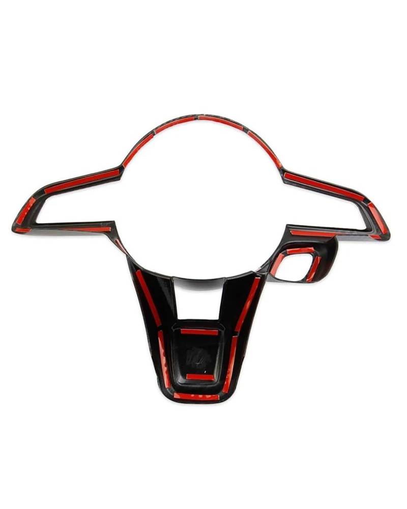 Center Console Panel Dekoration Für Dodge Für Hornet 2023 2024 Auto Lenkrad Trim Dekoration Abdeckung Innen Zubehör ABS von SISAWUEU