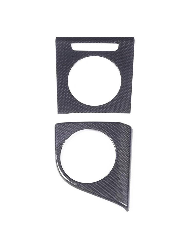 Center Console Panel Dekoration Für Taycan 2019-2022 Trockene Auto Mittelkonsole Wasser Tasse Rahmen Abdeckung Dekoration Trim Zubehör von SISAWUEU