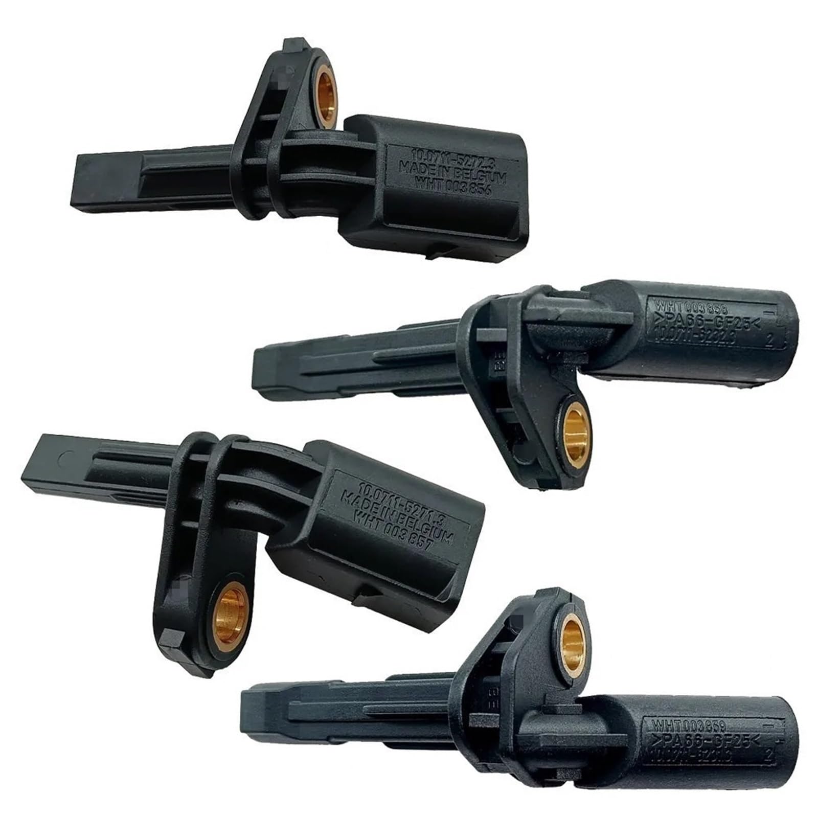 Für A3 S3 TT Für VW Eos Für Tiguan Für Touran Für Golf Jetta Octavia Yeti Superb WHT 003 856 857 858 859 20pc ABS Sensor Rad Geschwindigkeit Sensor(5Set 856 857 858 859) von SISAWUEU