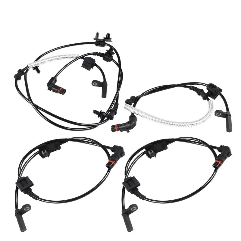 Für Chrysler 300 Für Dodge Challenger Charger Magnum 4PCS ABS Rad Geschwindigkeit Sensor 4779456AB 4779457AB 4779247AA 4779246AA von SISAWUEU