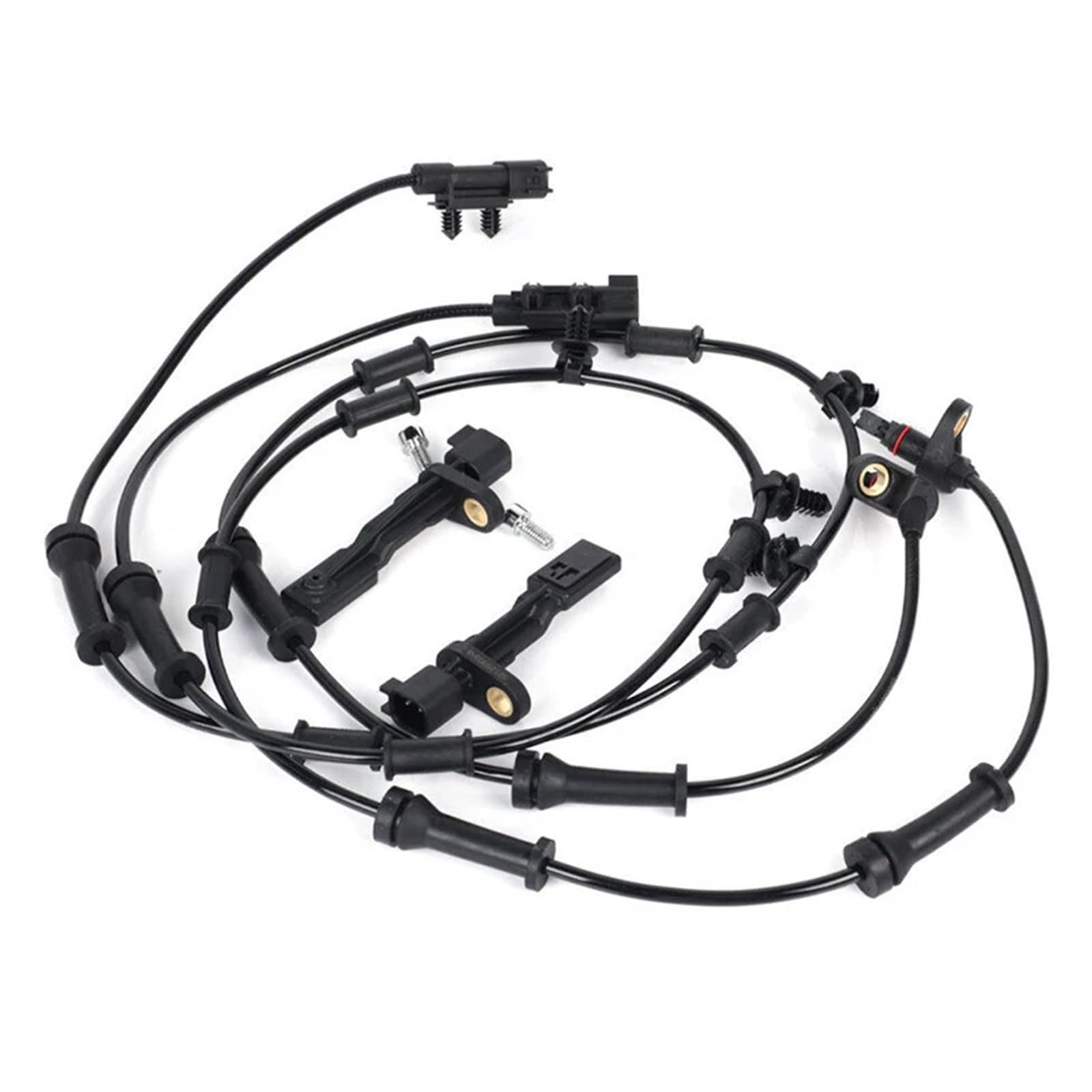 Für Jeep Wrangler 2007-2017 Wrangler JK 2018 68003281AA 68003281AC 52125003AB Vorne Hinten Links Rechts ABS Rad Geschwindigkeit Sensor(1PCS Rear) von SISAWUEU