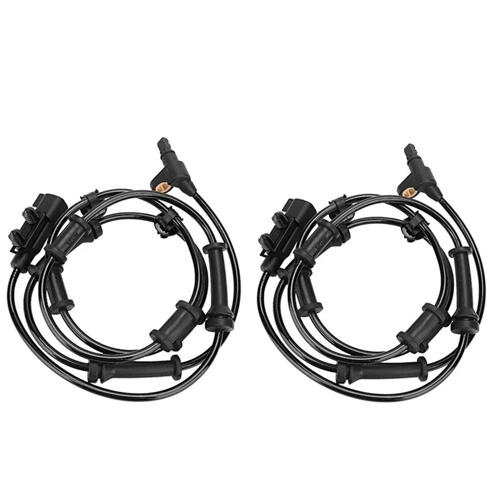 Für Jeep Wrangler JK 2007-2018 3.6L 3.8L 68003281AA 52125003AB 52125003AA Vorne Hinten Links Rechts ABS Rad Geschwindigkeit Sensor(2PCS 68003281AA) von SISAWUEU