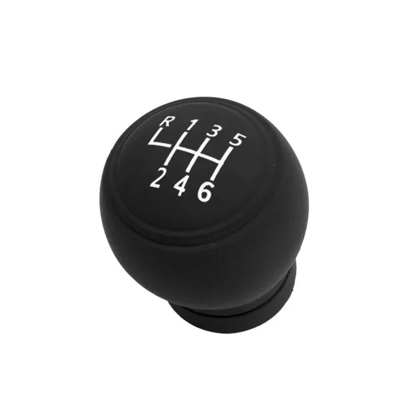 Manuell Schaltknauf 2PCS Universal Schaltknauf Abdeckung Getriebe Stange Schützen Staubdicht Wasserdicht Hebel Griff Manuelle Shifter(2PC 6th Gear) von SISAWUEU