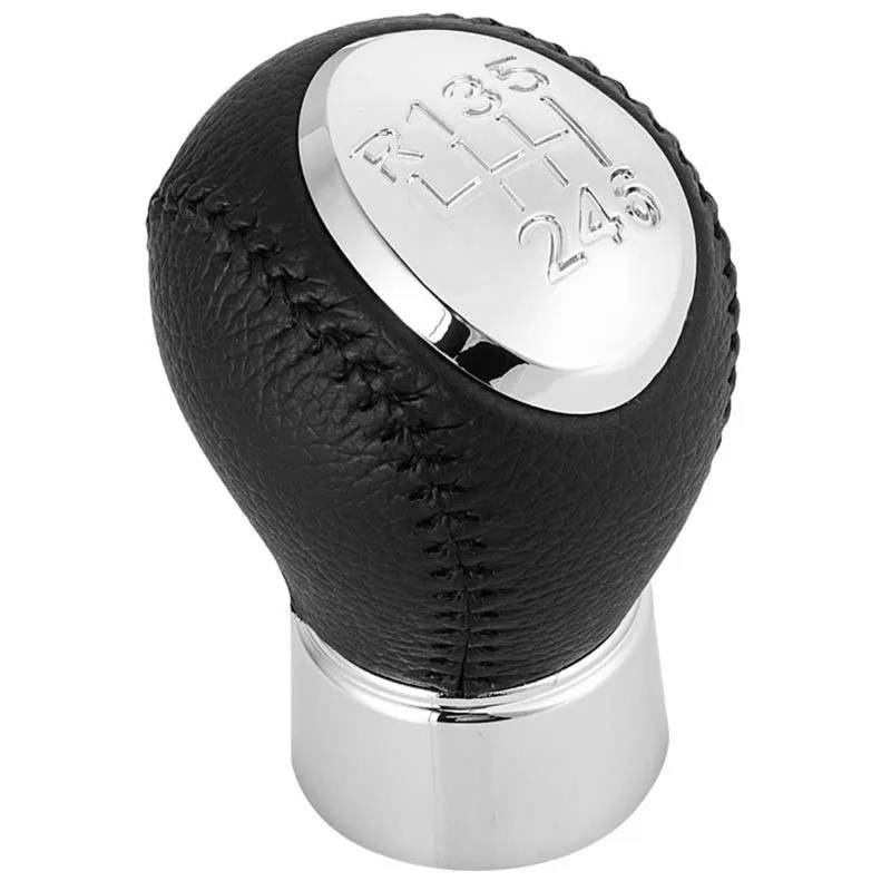 Manuell Schaltknauf 5/6 Gang Auto Styling Schaltknauf Hebel Stick Gamasche Kofferraum Abdeckung Fall Kragen Kompatibel Mit Mazda 6 M6 2002 2003 2004 2005 2006 2007(6 Speed Gearknob) von SISAWUEU