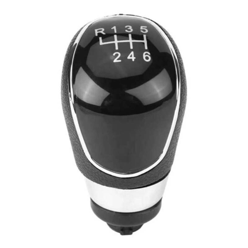 Manuell Schaltknauf 5/6 Gang Schaltknauf Stick Kopf Hebel Griff Kompatibel Mit Ford Mondeo MK4 2007-2013 C-max Automobile Teile(6 Speed) von SISAWUEU