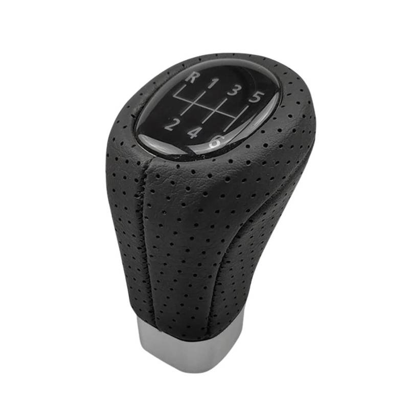 Manuell Schaltknauf Auto Schaltknauf Kopf 5/6 Gang Handschaltung Handball 25118037305 Auto Getriebekopf 8037305 Für 3er E90 Limousine E91(6 Speed No Label) von SISAWUEU