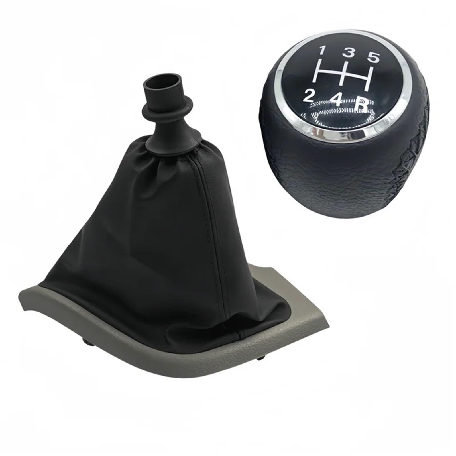 Manuell Schaltknauf Für Citroen Jumper Relais Für Peugeot Boxer Für FIAT Für Ducato 5 6 Gang Manuelle Shifter Boot Schaltknauf Kopf Hebel Auto Zubehör(B0394-K0104) von SISAWUEU