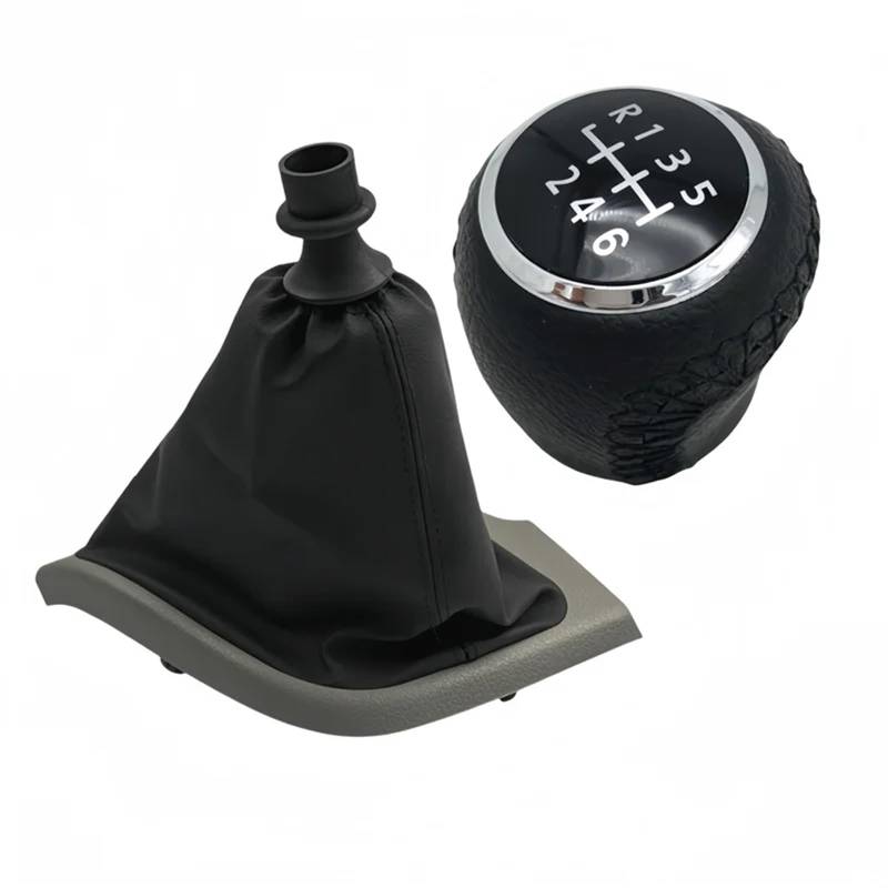 Manuell Schaltknauf Für Citroen Jumper Relais Für Peugeot Boxer Für FIAT Für Ducato 5 6 Gang Manuelle Shifter Boot Schaltknauf Kopf Hebel Auto Zubehör(B0394-K0105) von SISAWUEU