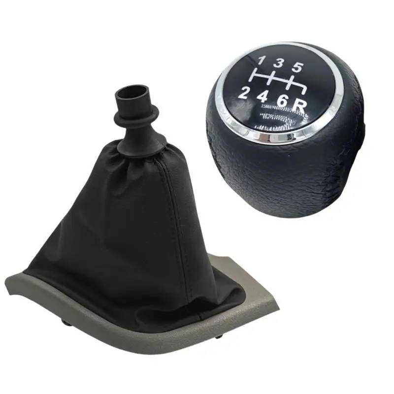 Manuell Schaltknauf Für Citroen Jumper Relais Für Peugeot Boxer Für FIAT Für Ducato 5 6 Gang Manuelle Shifter Boot Schaltknauf Kopf Hebel Auto Zubehör(B0394-K0663) von SISAWUEU