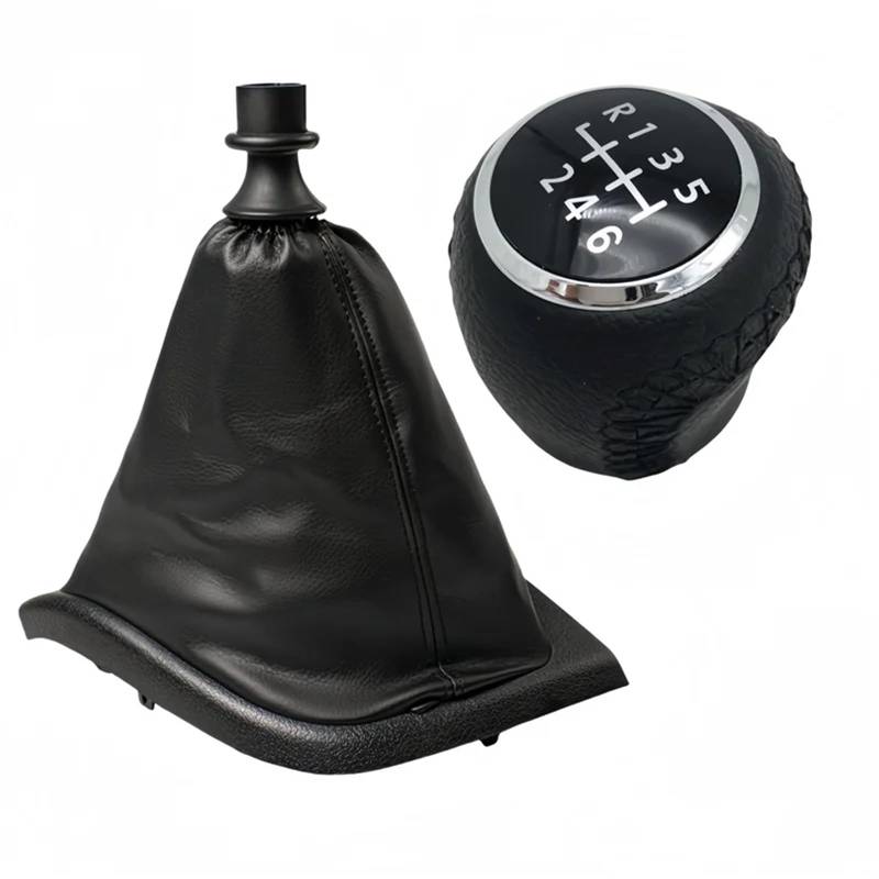 Manuell Schaltknauf Für Citroen Jumper Relais Für Peugeot Boxer Für FIAT Für Ducato 5 6 Gang Manuelle Shifter Boot Schaltknauf Kopf Hebel Auto Zubehör(B0556-K0105) von SISAWUEU