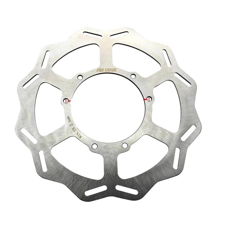 Motorrad Bremsscheiben Für CR 125 250 125E 125R 250E 250R CRF 250R 450R 250X 450X 450RX 450L 240 260 270mm Motorrad Vorne Hinten Bremsscheibe Rotor(270mm Front Disk) von SISAWUEU