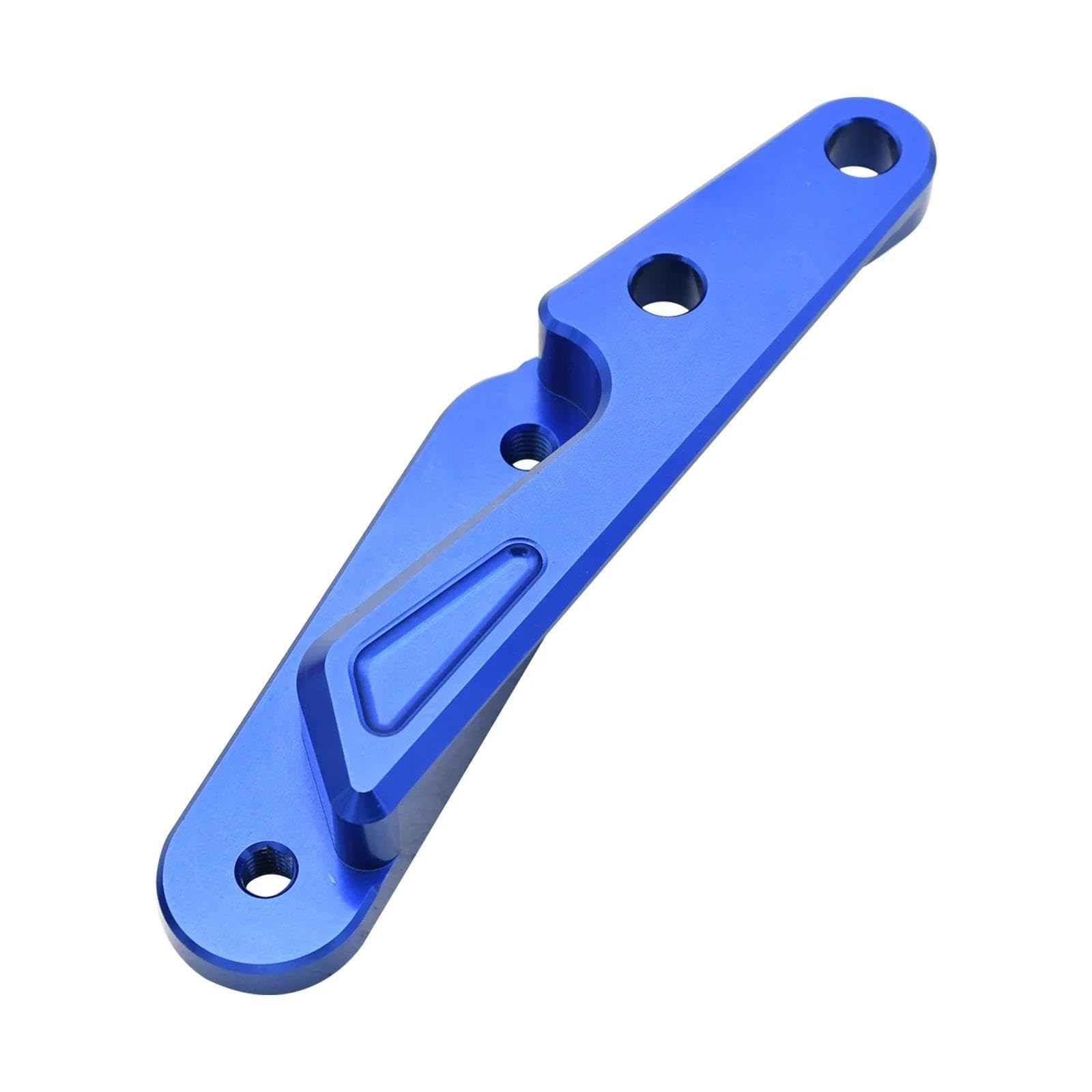 Motorrad Bremsscheiben Für CR 125 250 CRF 250R 450R 250X 450X 2002-2021 2022 260mm 320mm Vorne Schwimmende Bremsscheibe Bremssattel Adapter Halterung(Blue) von SISAWUEU