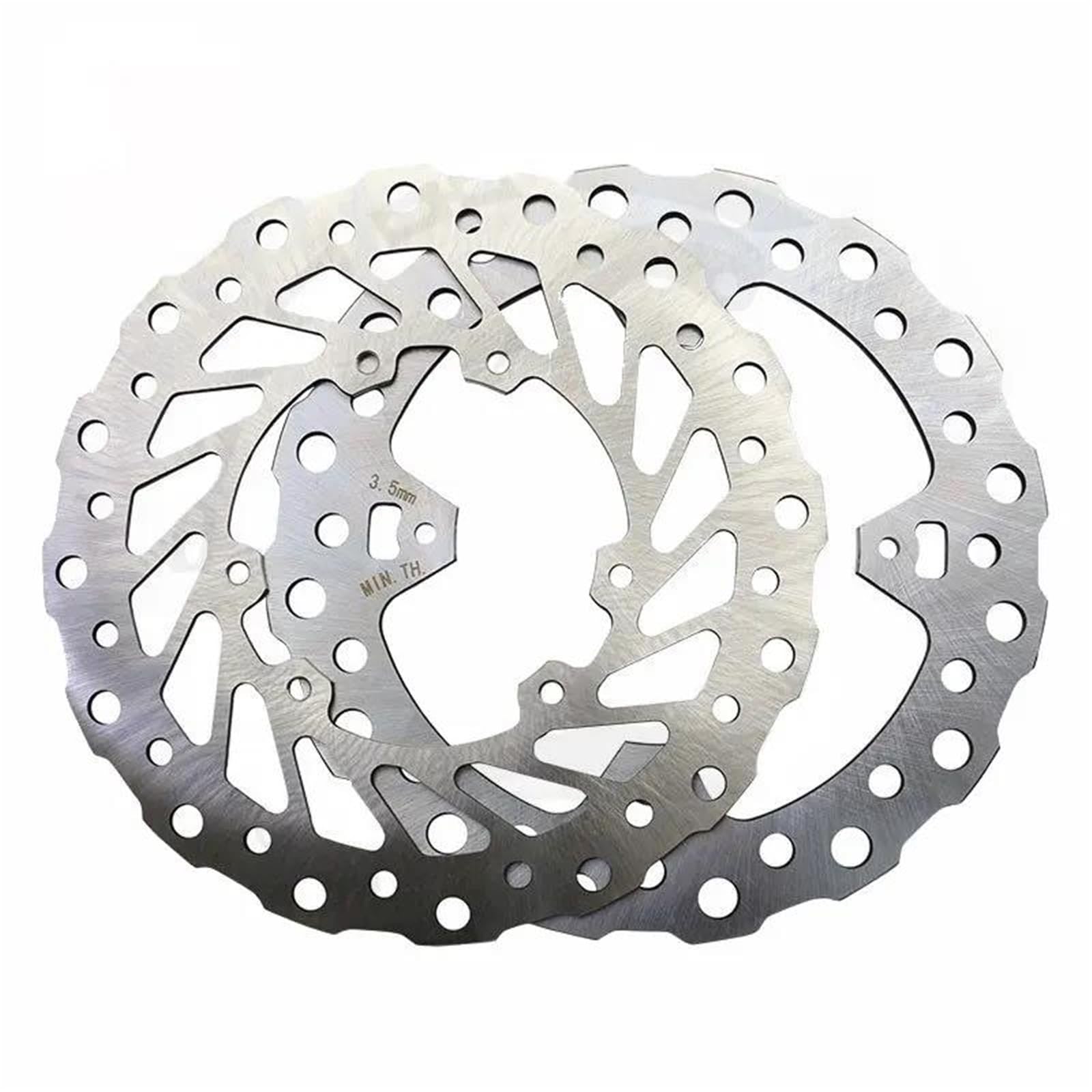 Motorrad Bremsscheiben Für CR125 CR250 CR 125 250 CRF250 CRF450 CRF 250 450 Platte Bremsscheiben Motorrad Vorne/Hinten Bremsscheiben Motorrad Bremse Disc Rotor(One Set) von SISAWUEU