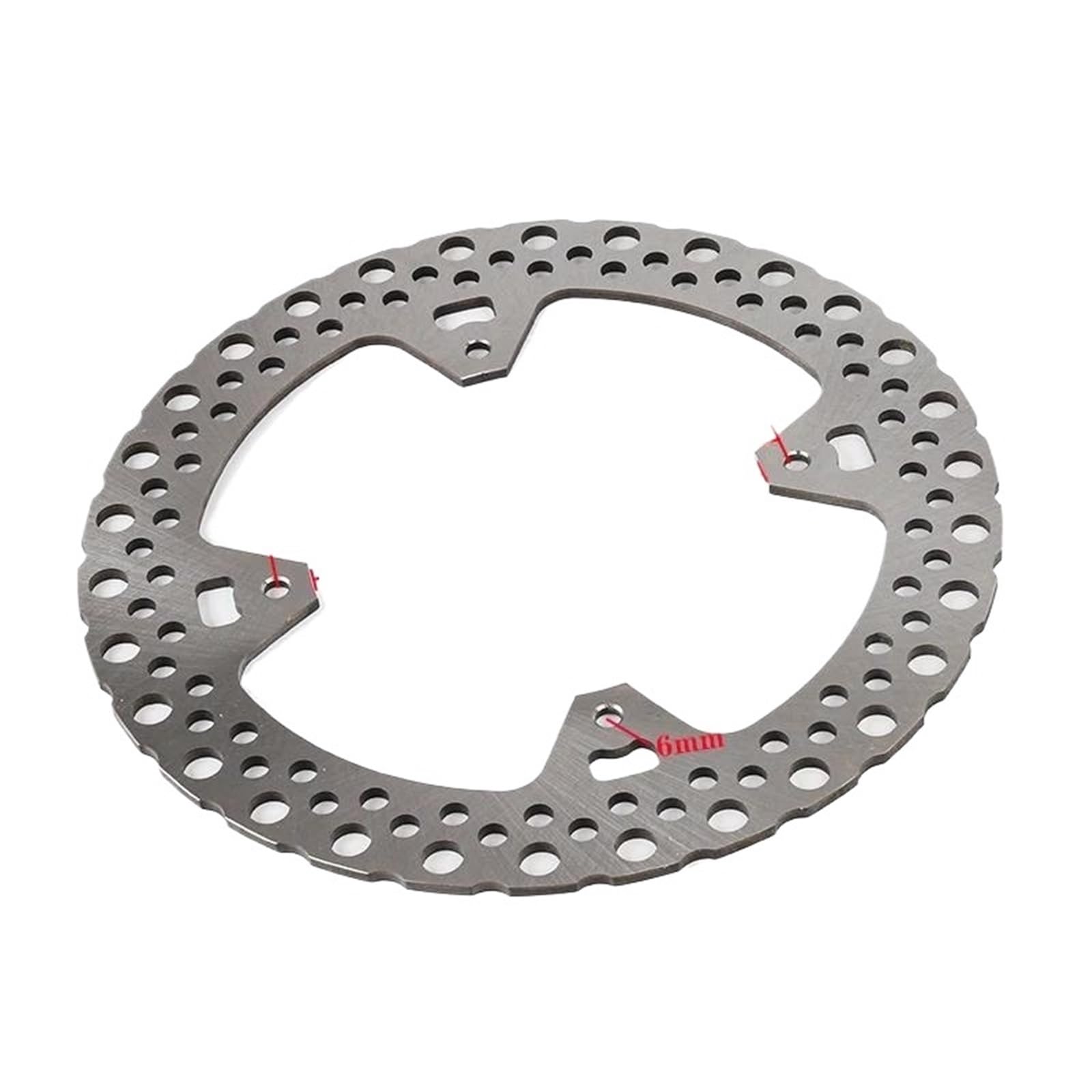 Motorrad Bremsscheiben Für CR125R 250R 02-08 CRF250R 250X 04-17 CRF450R /RX 450X 240mm Vorne Hinten Bremsscheibe Disk Rotoren Fit Motorrad Bremsscheibe(Rear) von SISAWUEU