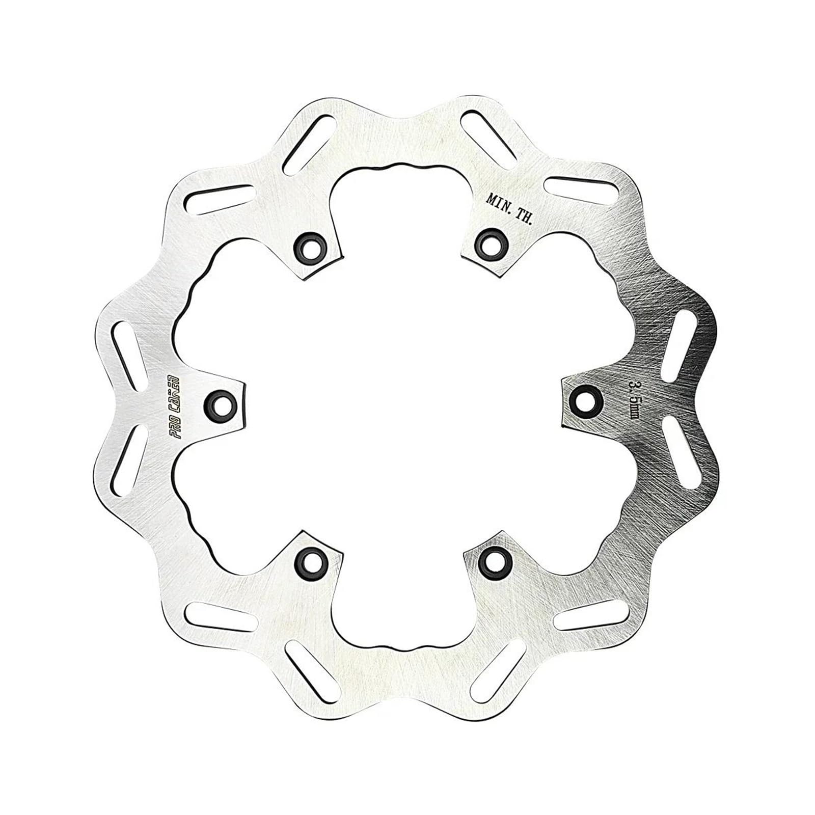Motorrad Bremsscheiben Für FE TE FC TC TX FX 125-501 2014-2023 EX EC MC 125-300 21-23 Motorcycl Hinten Bremsscheibe Rotor Set Ausdauer Dirt Bike(Type 2) von SISAWUEU
