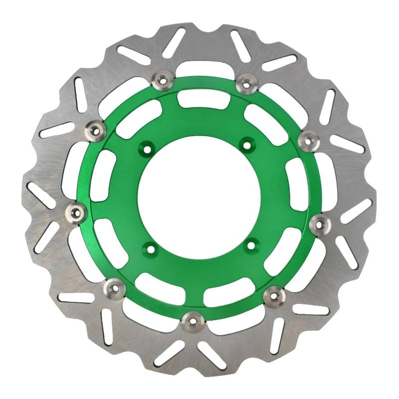 Motorrad Bremsscheiben Für KXF250/450 06-19 Motorrad Vorne Bremsscheibe Rotor 320mm Enduro Edelstahl Dirt Pit Bike Modifizierte Teile Motorrad Bremsscheibe von SISAWUEU