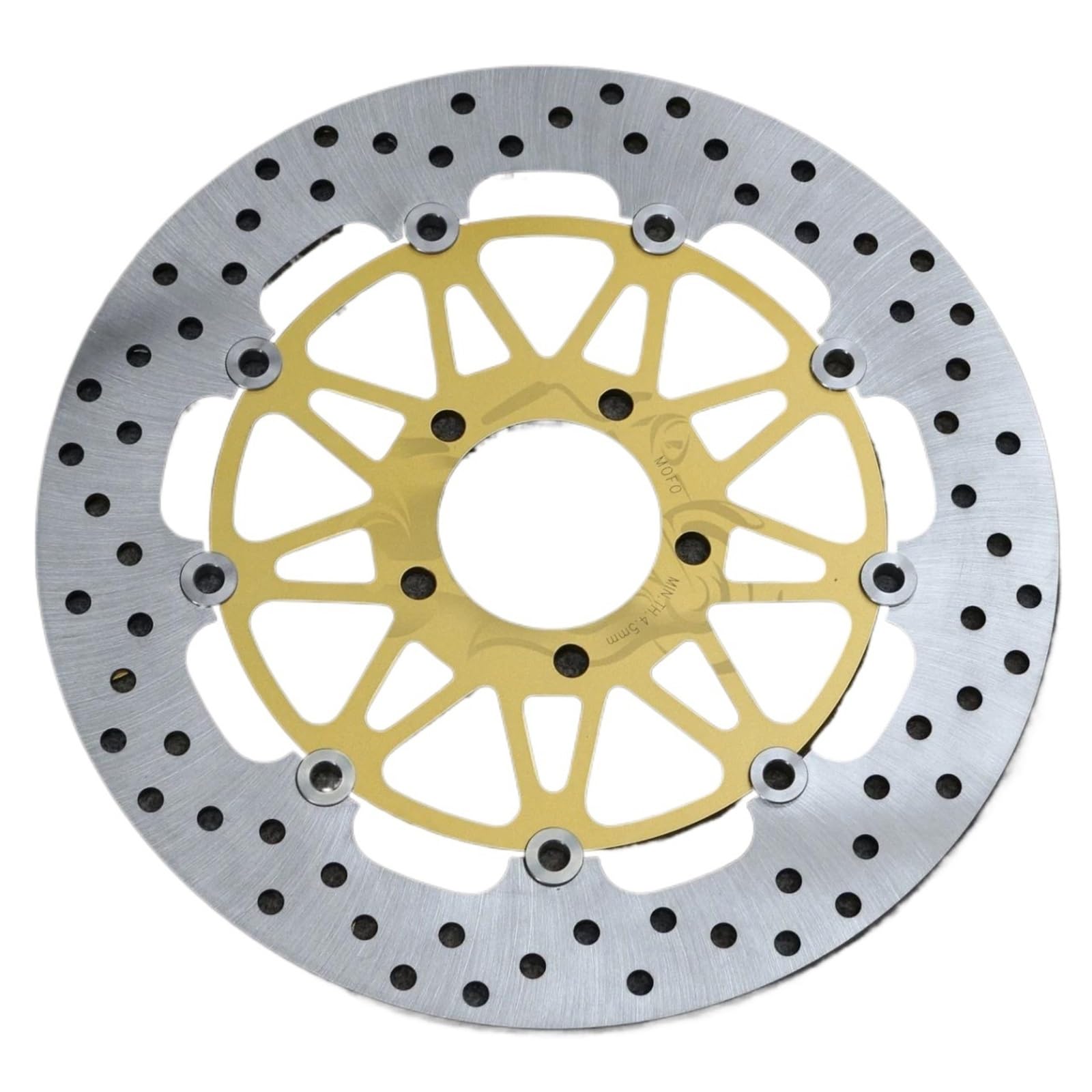 Motorrad Bremsscheiben Für Suzuki 1997-2003 Für GSXR600 GSX-R 750 GSXR 600 GSXR750 1998 1999 GSXR1000 2001 2002 K1 Motorrad Vorne Bremsscheibe Rotor(Gold 1 pcs) von SISAWUEU