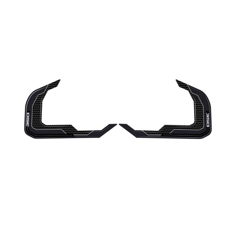 Motorrad Tankpad Für ADV350 ADV 350 2022 2023 Motorrad Harz Epoxy Aufkleber Schutz Kit Tank Pad Anti Scratch Aufkleber Nicht-Slip(Corner Protector) von SISAWUEU