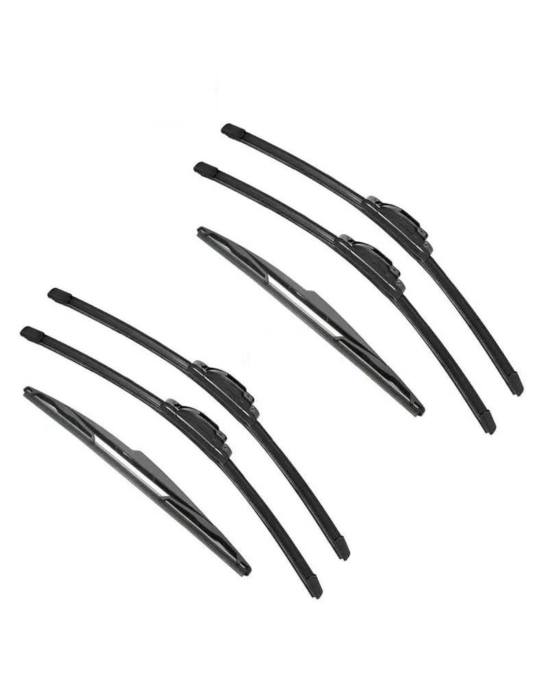 Wischerblätter Für Saxo 1999 2000 2001 2002 2003 Doppel Gummi Auto Wischer Scheibenwischer Gummi Auto Zubehör(6PCS) von SISAWUEU