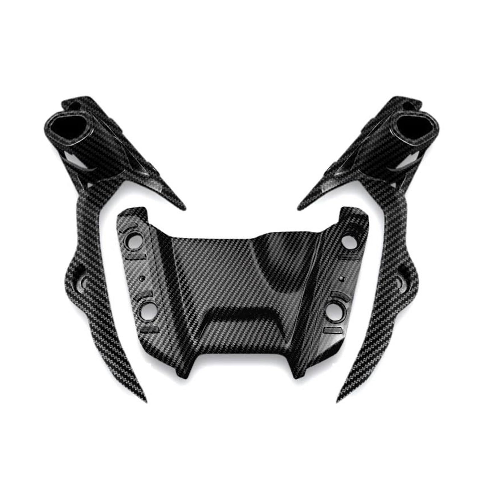 motorradspoiler Für Yamaha MT-09 FZ-09 MT 09 2014 2015 2016 Motorrad Kopf Abdeckung Front Panel Verkleidung Abdeckung Verkleidungen Zubehör(Carbon Look-1 Set) von SISAWUEU