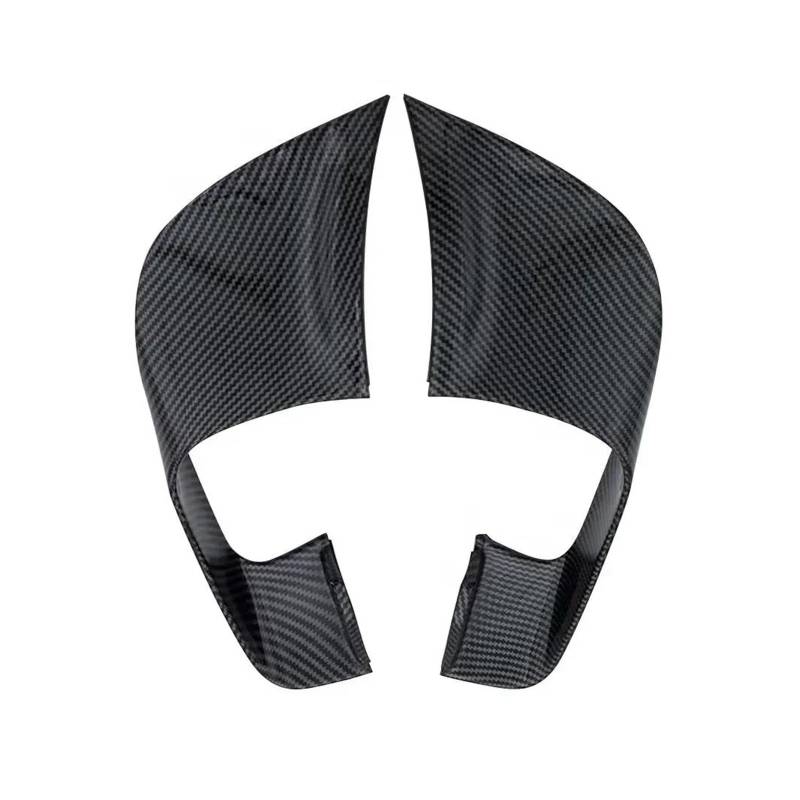 motorradspoiler Für Yamaha YZF-R7 2021-2023 Motorrad Fixed Wing ABS Carbon Farbe Aerodynamische Winglets Flügel Spoiler Verkleidung Kit(Matte Carbon Paint) von SISAWUEU