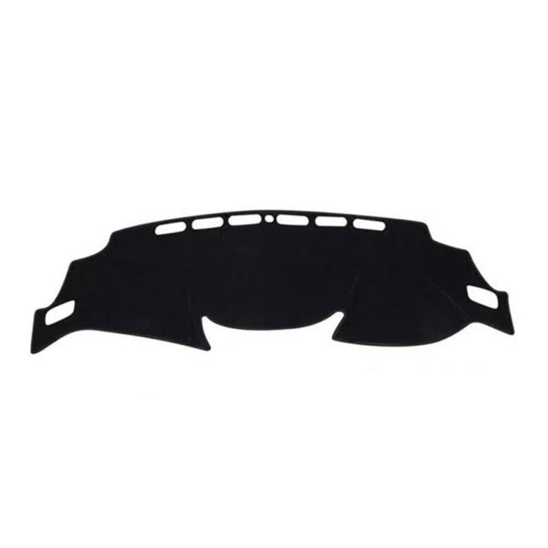 Auto Armaturenbretter Abdeckung Für N&issan Für Qashqai J11 2016 2017 2018 2019 2020 2021 Auto Dashmat Dashboard Abdeckung Matte Instrument Sonnenschutzdach Teppich Teppich(RHD,Black(Black Edge)) von SISIFEIER