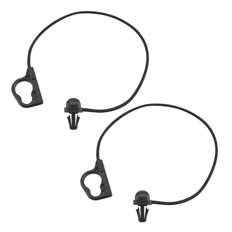 Auto Hutablagen Schnur Heckklappengurt Für Opel Für Corsa D 2007-2015 Für Corsa E 2014-2019 Kofferraum 13367836 Laderaumablagegurt Außen 2 Stück von SISIFEIER