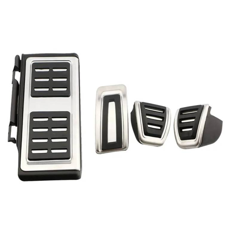Pedale Abdeckung AT MT Auto Fußpedal Für SEAT Für Ibiza Mk5 2017 2018 2019 2020 2021 2022 Gasbremse Restfoot Kein Bohren Pedalabdeckung Teilschutz(4pcs) von SISIFEIER