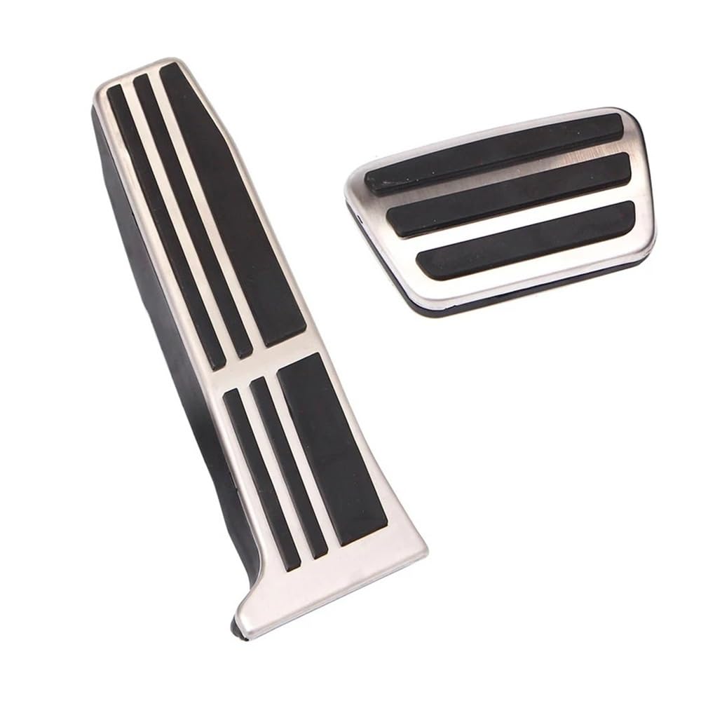 Pedale Abdeckung Auto Bremse Kupplung Pedal Set Metall Pads Abdeckung Teil Für Le&xus Für ES350 Für ES XZ10 2018 2019 2020 2021 2022(2 STÜCK) von SISIFEIER