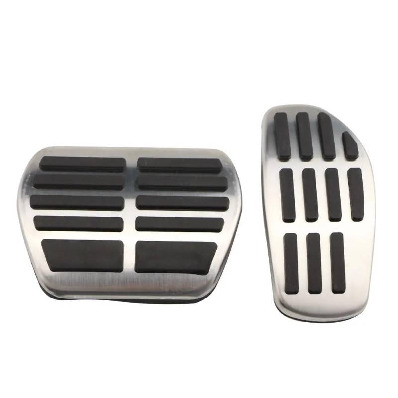 Pedale Abdeckung Auto Pedale Für Renault Für Koleos 2016 2017 2018 2019 2020 2021 2022 Edelstahl Gas Brems Rest Pedal Abdeckung AT MT(2 STÜCK) von SISIFEIER