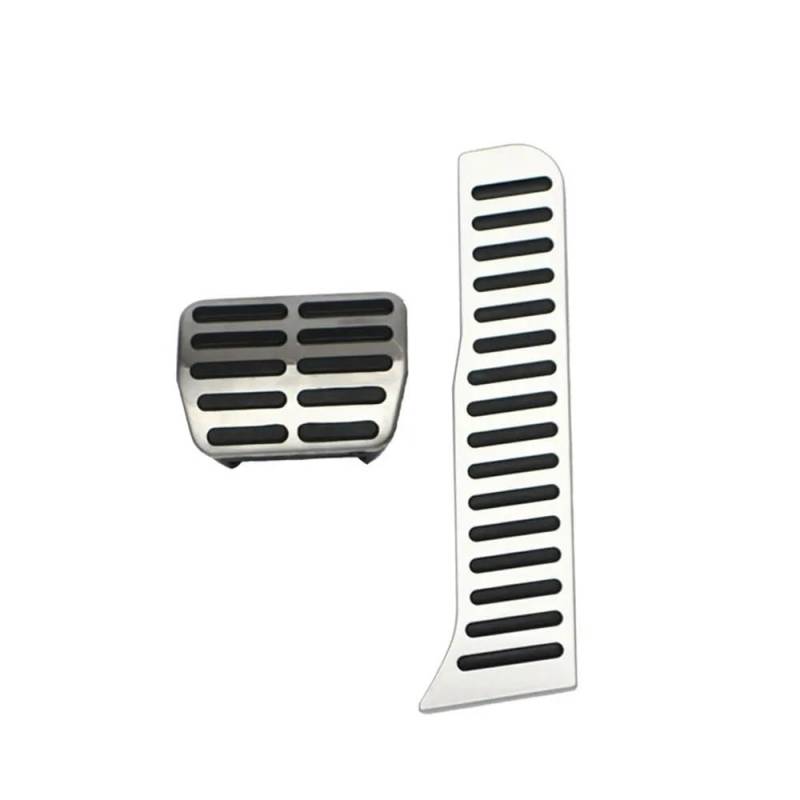 Pedale Abdeckung Auto Pedale Für TT MK2 8J 2006 2007 2008 2009 2010 2011 2012 2013 2014 Gaspedal Bremse Fußstütze Kein Bohren Pedal AT MT(2 STÜCK) von SISIFEIER