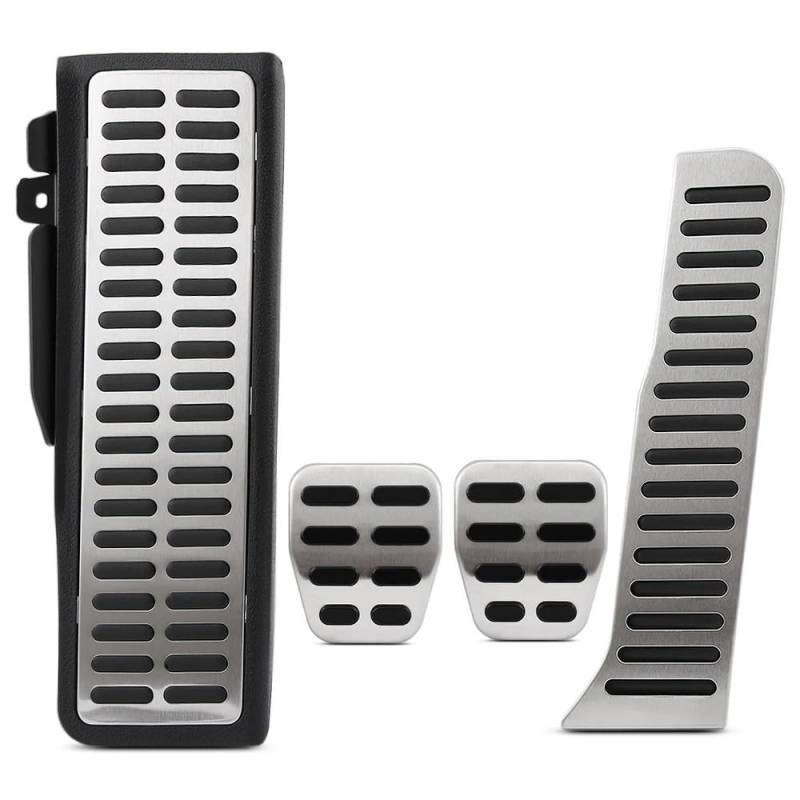 Pedale Abdeckung Auto-Styling Auto Pedale Für SEAT Leon Für Mk2 1P 2005 2006 2007 2008 2009 2010 2011 2012 Gaspedal Gasbremse Rutschfeste Pedalabdeckung(4cs) von SISIFEIER