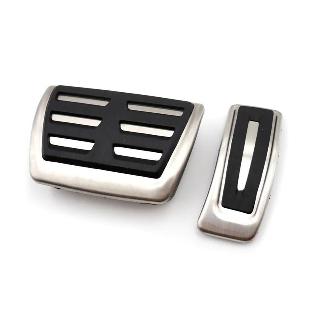 Pedale Abdeckung Für A1 Für A4 Für Q5 Für A6 C6 C7 C8 8X GB B6 B7 B8 8R 80A Auto Pedale Auto Bremse Kupplung Pedal Nicht Slip Abdeckung Fuß Pedal Pad(2 STÜCK) von SISIFEIER