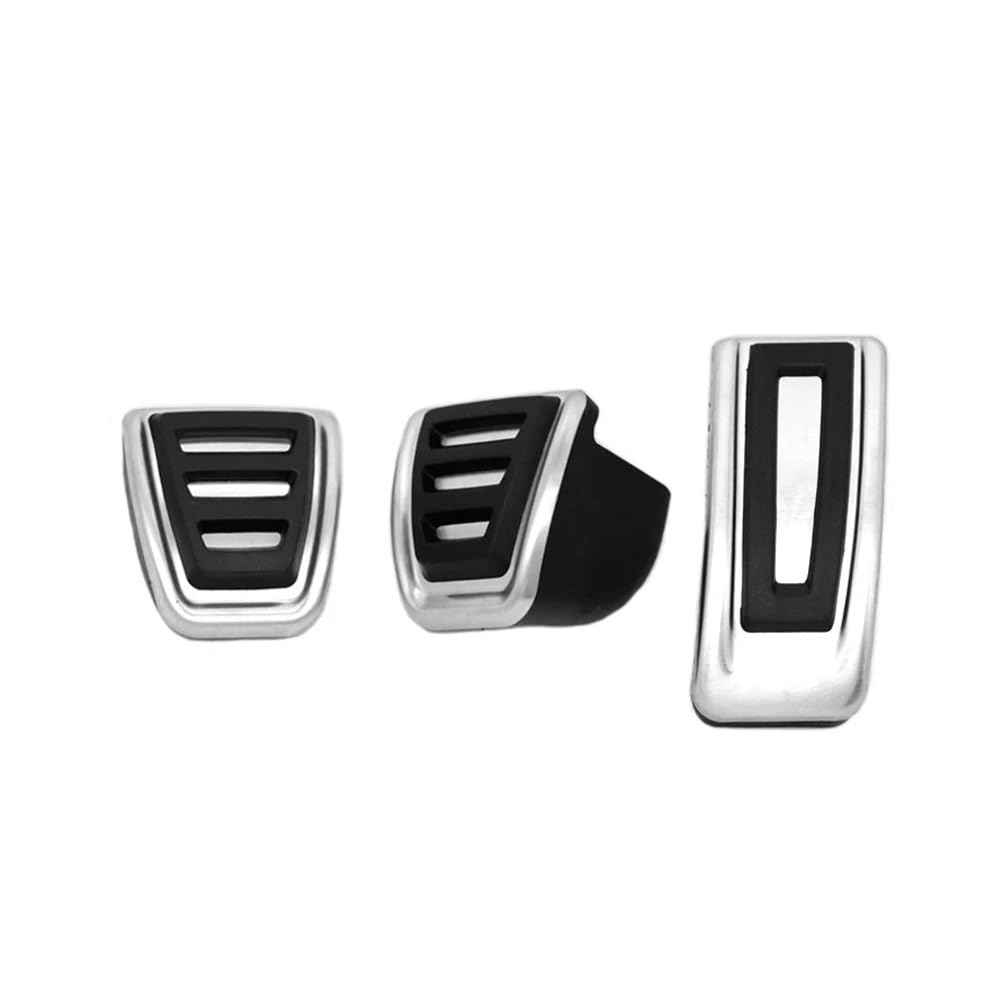 Pedale Abdeckung Für A1 Für Mk2 GB 2018 2019 2020 2021 2022 Auto Pedal Non Slip Pad Gas Bremspedal Beschleuniger Bremsbelag Platte Zubehör(3PCS) von SISIFEIER