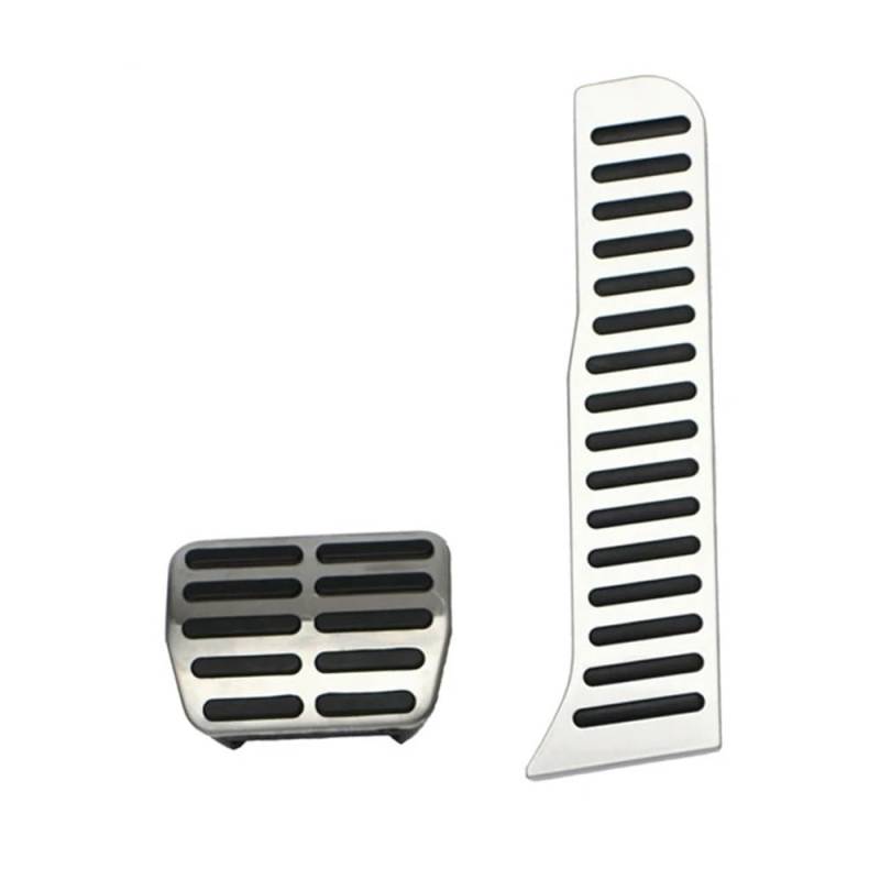 Pedale Abdeckung Für A3 Für 8P 2004-2013 Auto Pedal Non Slip Pad Auto Gas Bremspedal Beschleuniger Bremsbelag Platte Abdeckung Zubehör(2 STÜCK) von SISIFEIER