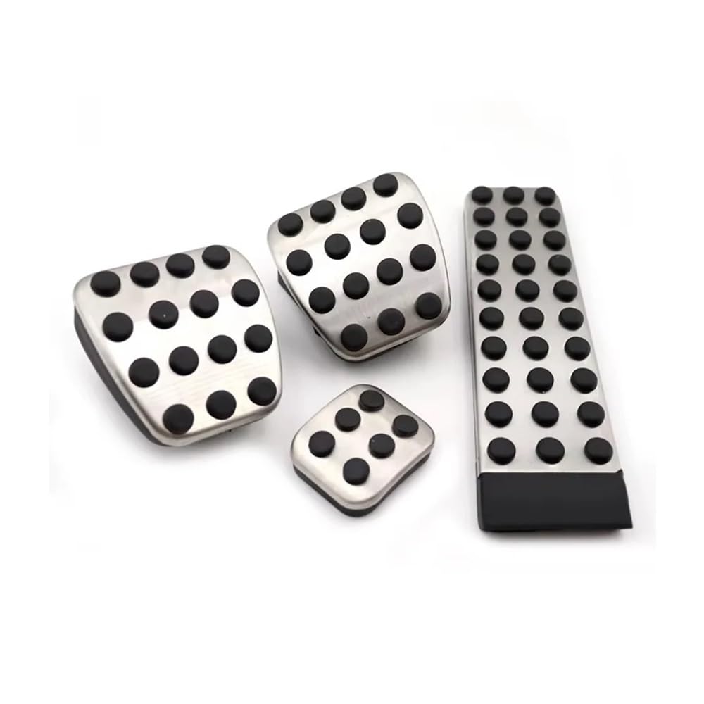 Pedale Abdeckung Für Benz S-Klasse Für W221 2006–2012 Auto-Fußpedale Bremse Rutschfest Gaspedal Zubehör Kein Bohren Abdeckungen Teil Bremse(4 PCS) von SISIFEIER