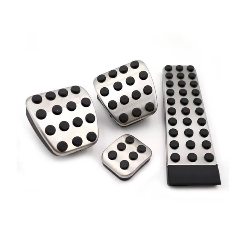Pedale Abdeckung Für Benz S-Klasse Für W221 2006–2012 Auto-Fußpedale Bremse Rutschfest Gaspedal Zubehör Kein Bohren Abdeckungen Teil Bremse(4 PCS) von SISIFEIER