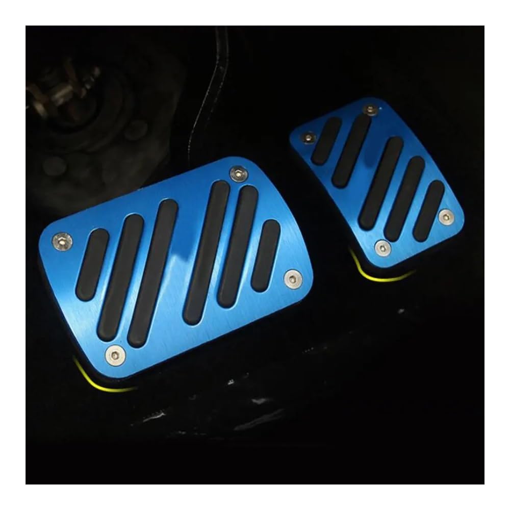 Pedale Abdeckung Für Citroen Für C5 Für Aircross Für Picasso 2013-2021 AT Auto Pedale Schutz Auto Teile Brems Gas Pedal Pad Schutz Abdeckung(Blue) von SISIFEIER