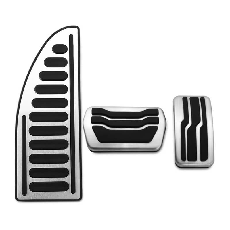 Pedale Abdeckung Für For&d Für Focus 2 3 4 MK2 MK3 MK4 RS ST 2005-2020 Für Kug&a Für Escape 2009-2020 Stahl Auto Pedal Pads Pedale Abdeckung(AT and Rest) von SISIFEIER
