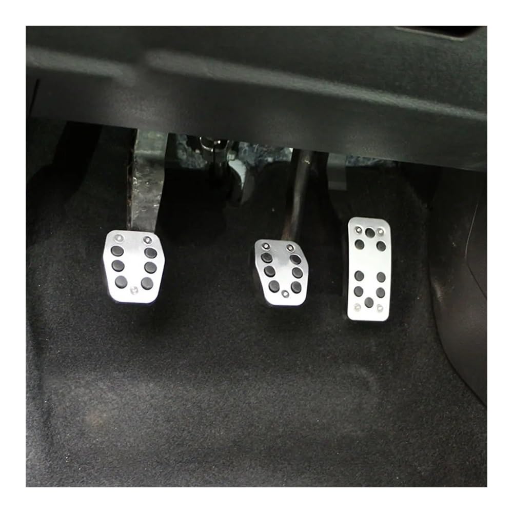 Pedale Abdeckung Für For&d Für Focus MK2 MK3 MK4 2005-2018 Für Mondeo Für Fusion Für Kug&a Escape Auto Pedale beschleuniger Bremse Kupplung Rest Fuß Pedal(MT With Rest) von SISIFEIER