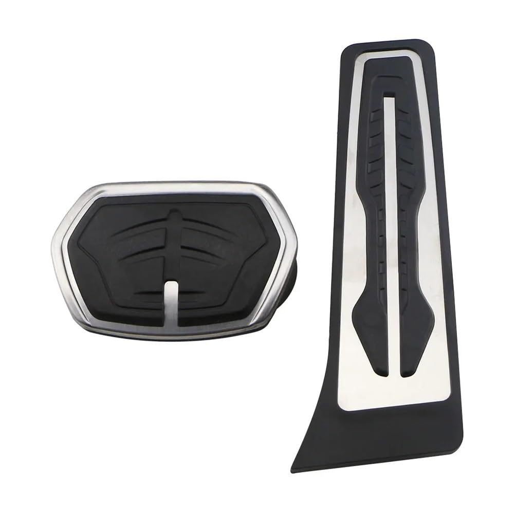 Pedale Abdeckung Für Für X1 F48 Für 2 Serie F44 Auto Pedal Gas Bremse Gaspedal Fußstütze Pedal Kit Abdeckung Links Hand Stick(2pcs AT) von SISIFEIER