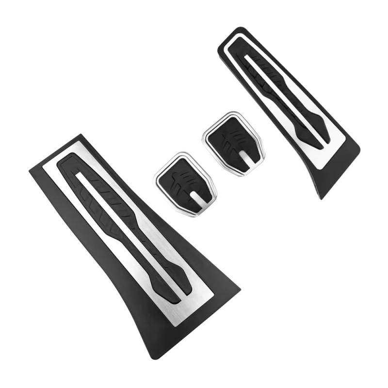 Pedale Abdeckung Für Für X5 Für X6 F15 F16 E70 E71 E72 G05 X7 G07 2008-2020 Edelstahl Auto Pedale Kit LHD Gas Brems Fußstütze Pedal Abdeckung Acc(MT with Rest) von SISIFEIER