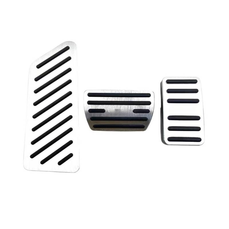 Pedale Abdeckung Für Hon┐da Für CR-V 2017-2022 Edelstahl Accelerator Gas Pedale Bremspedal Abdeckung Nicht-slip Pads AT(WHITE) von SISIFEIER