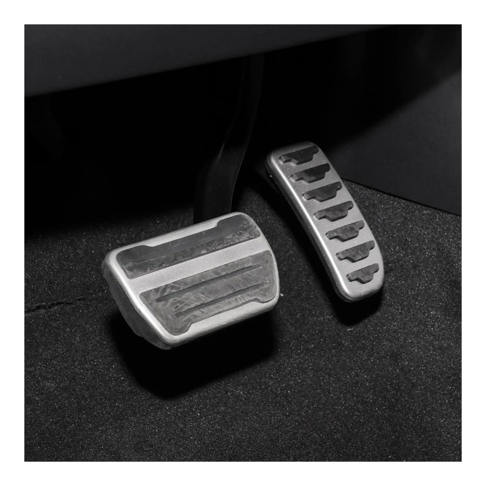 Pedale Abdeckung Für Land Rover Für Discovery Sport 2017-2022 Für Range Rover Evoque 2012-2022 Auto Kraftstoff Gas Bremspedal Abdeckung(AT 2 pcs) von SISIFEIER