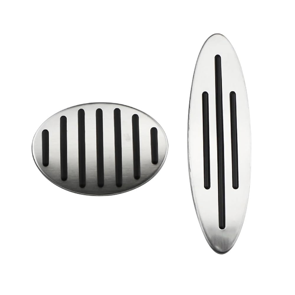 Pedale Abdeckung Für MINI Für Cooper One Hatch Hardtop Countryman JCW R56 R60 R61 F54 F55 F56 Auto Pedale Gas Kraftstoff Kupplung Bremspedal Pads(AT 2Pcs) von SISIFEIER