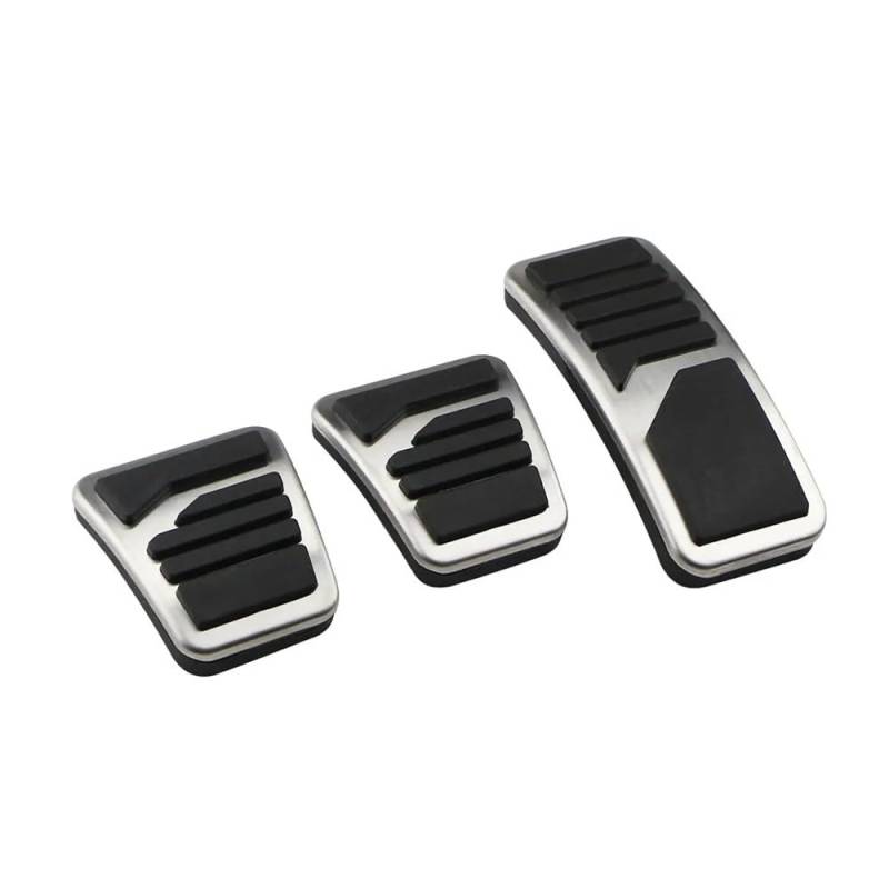 Pedale Abdeckung Für Mitsub&ishi Für Grandis 2009-2021 AT MT Auto Pedal Schutz Abdeckung Auto Pedale Edelstahl Auto-Styling(MT 3Pcs) von SISIFEIER