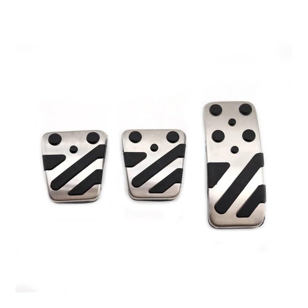 Pedale Abdeckung Für Mitsub&ishi Für Lancer EX Galant Fortis Proton Inspira 2008-2017 Auto Fuß Pedal Pads Auto Bremse Kupplung Pedale Set Abdeckung(3 PCS) von SISIFEIER