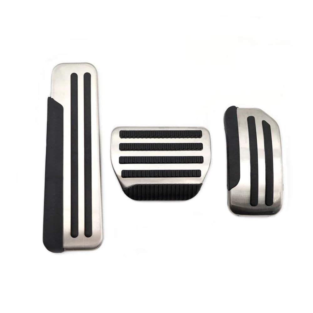 Pedale Abdeckung Für N&issan Für Bluebird Sylphy Almera Pulsar Sentra G10 G11 B17 B18 Auto Fuß Pedal Pads Auto Bremse Kupplung Pedal Set Metall Pads Abdeckungen(3 PCS) von SISIFEIER